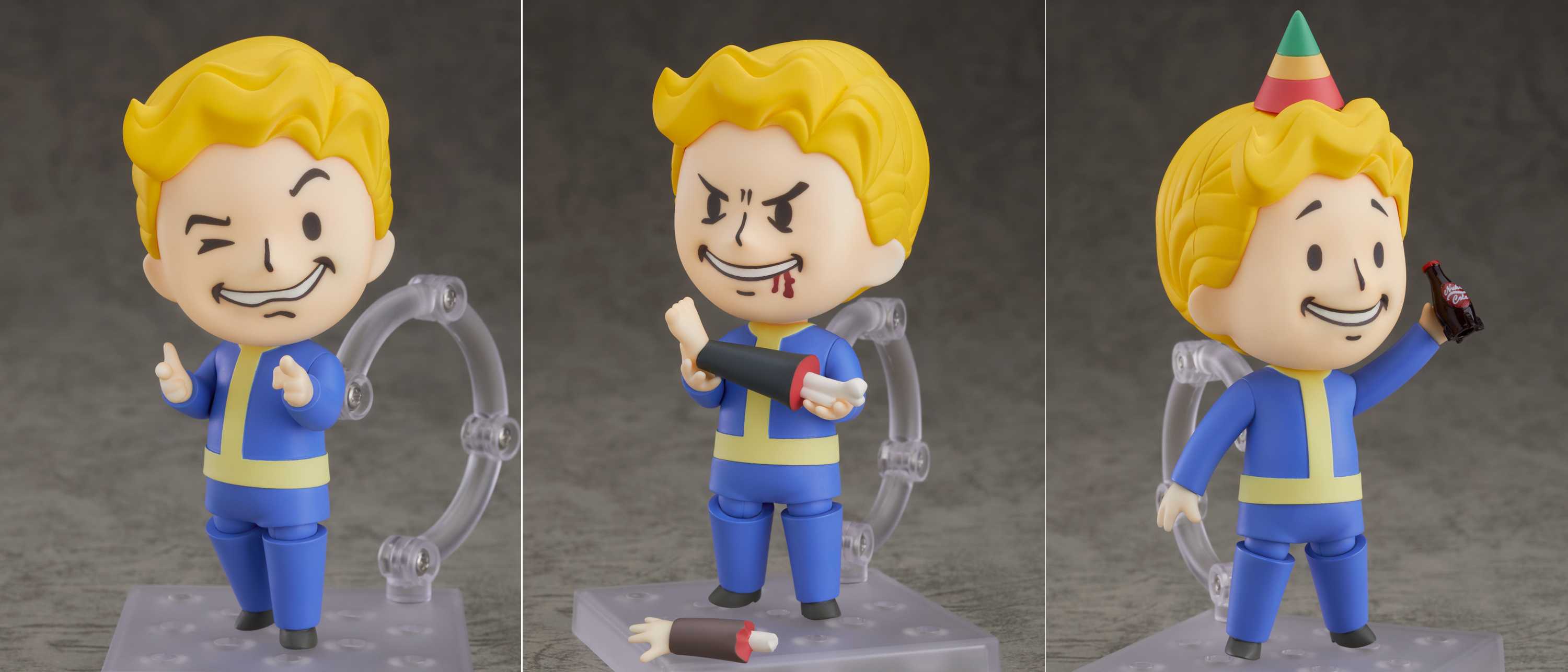 Illustration for article titled This Fallout Vault Boy Figure Is A Whole Mood